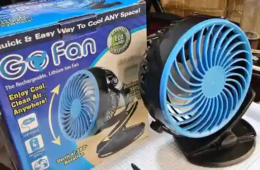 Mini Ventilador Recargable Go Fan Portátil