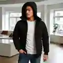 Chaqueta Impermeable Para Hombre Con Interior En Tela Ovejera Kanu Negra Talla L