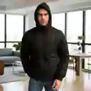 Chaqueta Impermeable Para Hombre Con Interior En Tela Ovejera Raner Negra Talla M