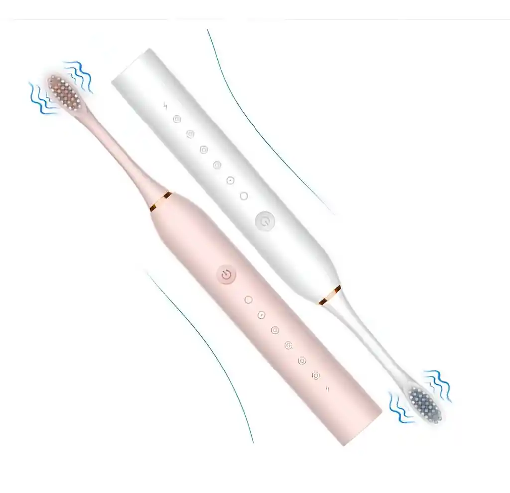 Cepillo Electrico Recargable Portatil + 3 Cabezales Unisex