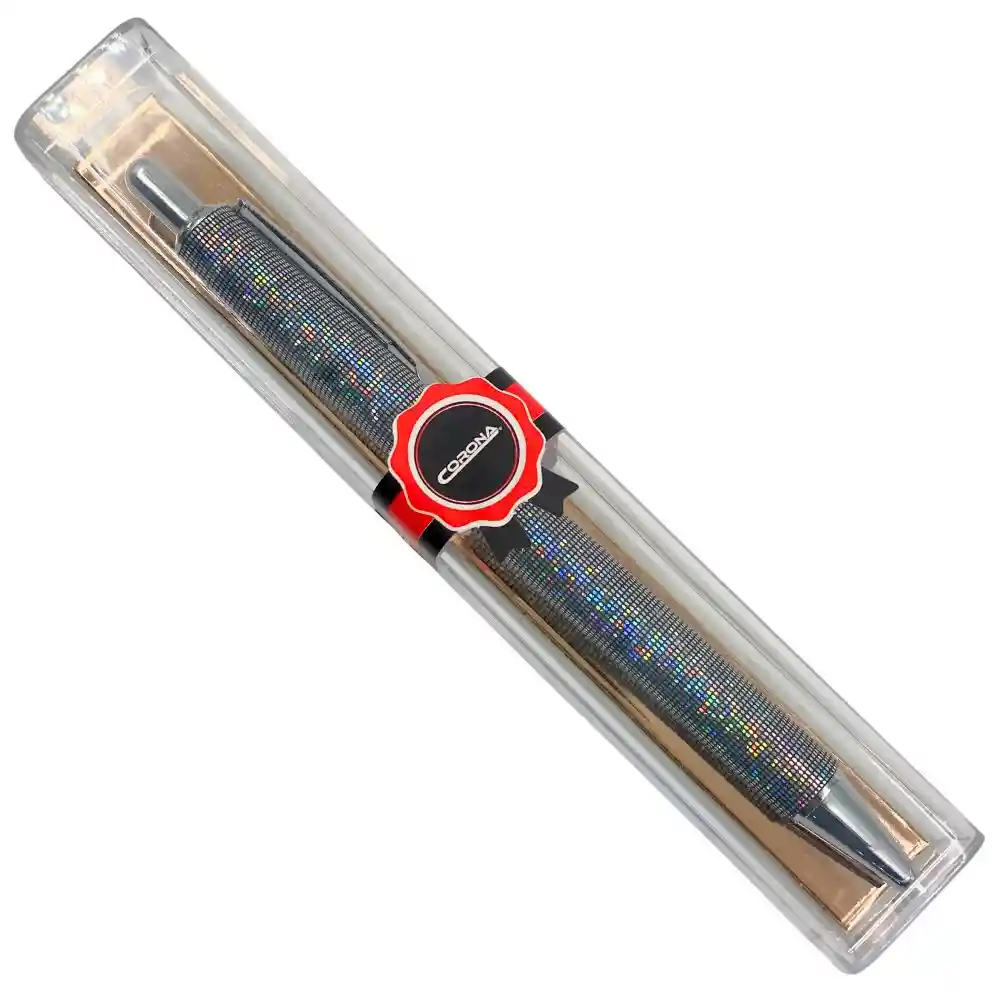 Boligrafo Elegante Hologramico - Negro
