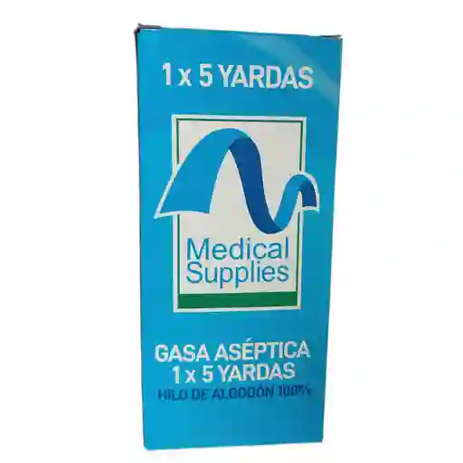 Gasa Aseptica 1/2" X5 Yds Medical