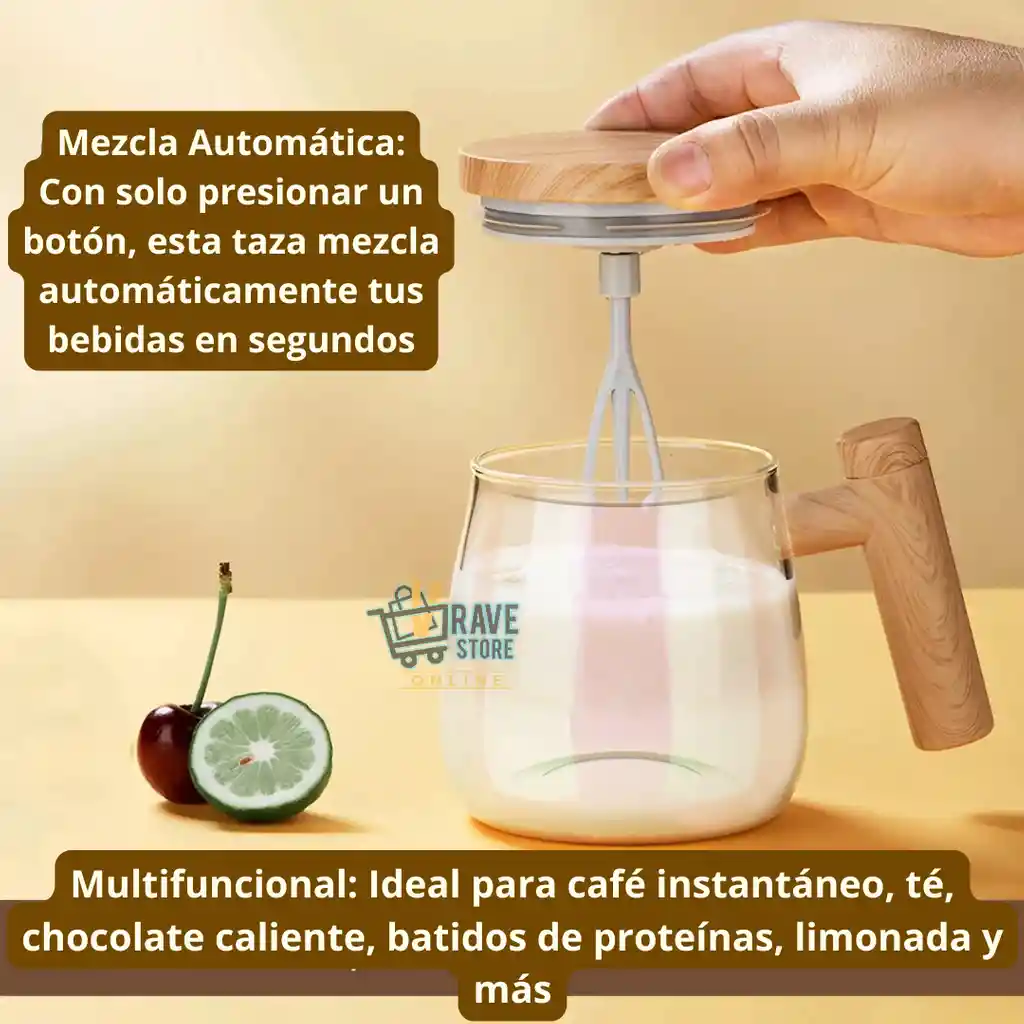 Pocillo Mug Taza De Cafe Mezclador Mugs Vaso Agitador
