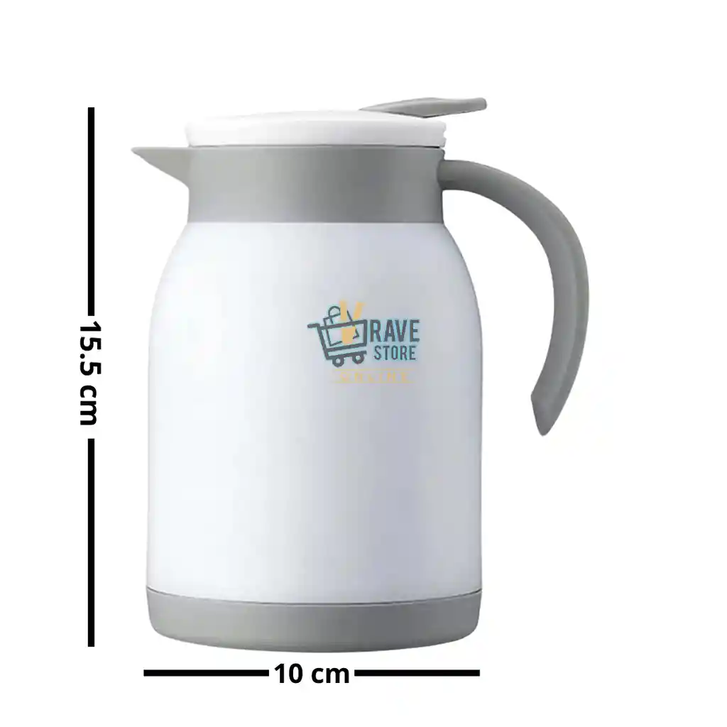 Termo Jarra Térmico Mantiene Temp Fría/caliente 600ml