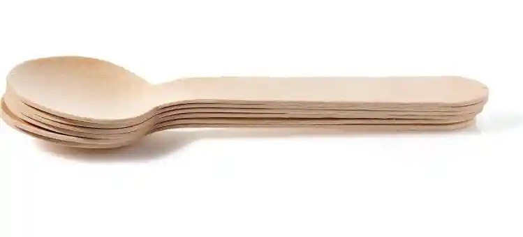 Cucharas Medianas Madera X 20 Unds
