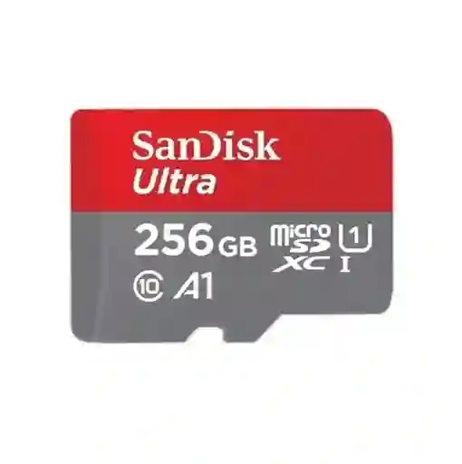 Tarjeta Sd Sandisk Ultra 256gb Microsdxc Clase 10 A1 120mb/s