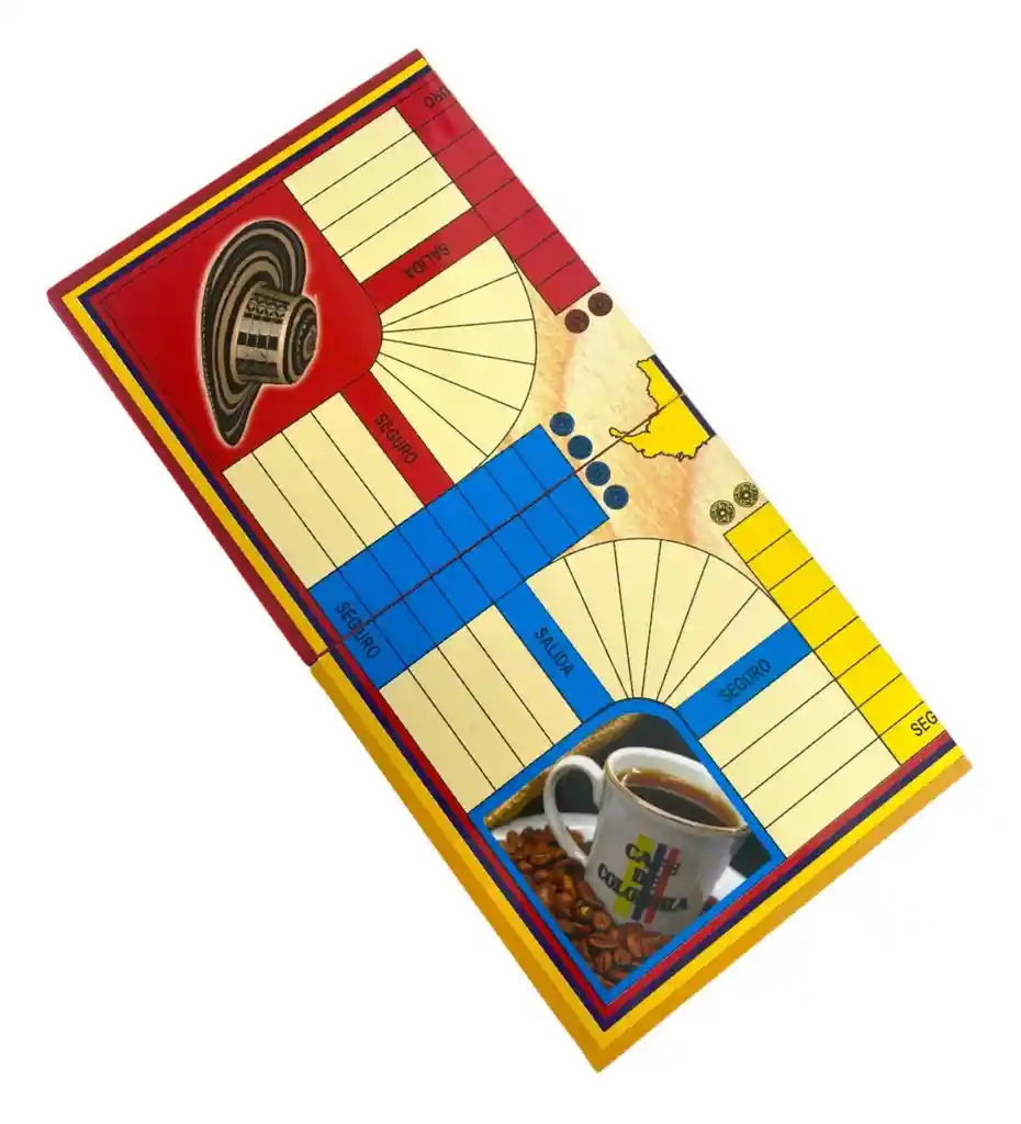 Parques Plegable X4 Y X6 Jugadores Magnetico 40x40cm + Fichas