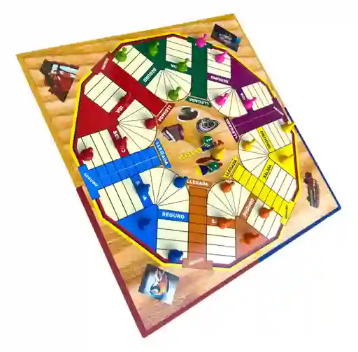 Parques Plegable X4 Y X6 Jugadores Magnetico 40x40cm + Fichas