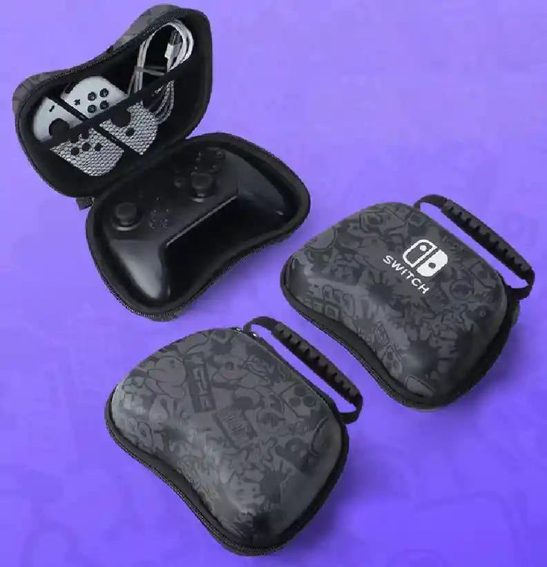Estuche Funda De Control Splatoon Para Ps5, Ps4, Switch, Xbox One Y Series