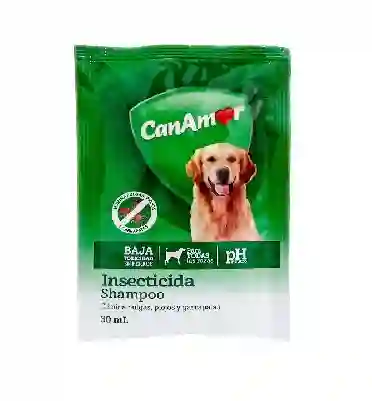 Shampoo Can Amor Insecticida Antipulgas Sobre X 30 Ml