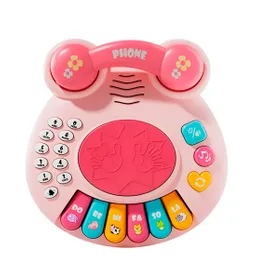 Piano Telefono Numeros Bebe Interactivo Juguete + Baterias
