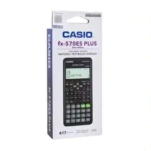 Calculadora Casio Fx570 Es Plus 417 Funciones 2 Generación (réplica)