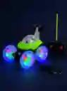 Carro A Control Remoto Tumble King 3d Con Luces Led Y Giros Acrobáticos