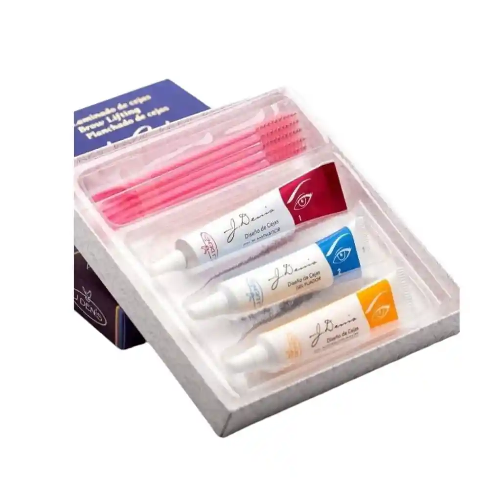 Kit Diseño De Cejas Laminado O Planchado De Cejas J Denis