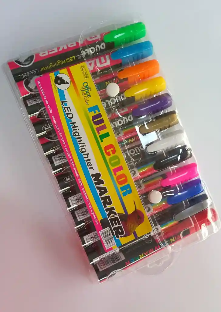 Marcador Full Color Dl-208