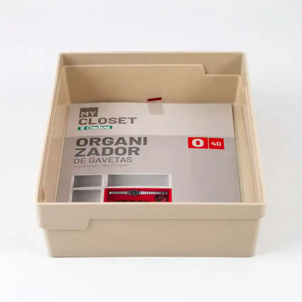 Canasta Ordene My Closet 24x24x30cm Plastico