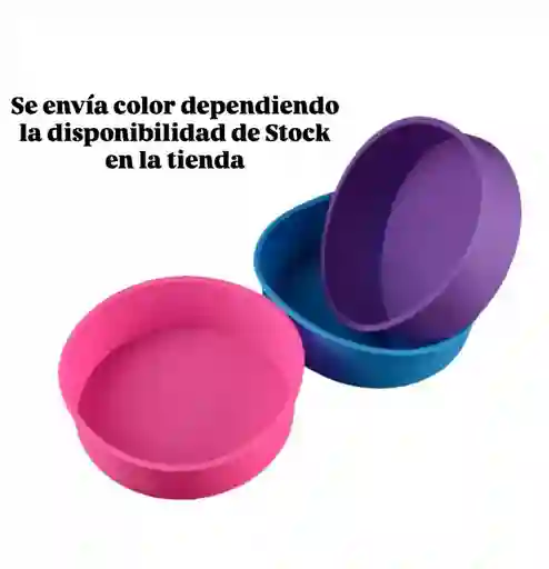Molde Para Pastel Siliconado Antiadherente 25cm Ancho X 4cm Alto