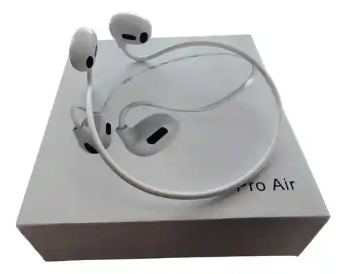 Audífonos Deportivos Blancos Inalámbricos Bluetooth Banda Cuello Pro Air