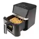 Freidora 4l Digital Oster 4litros Digital Negro Con Plateado
