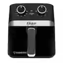 Freidora 4l Manual Oster 4litros Mecánica Negro Con Plateado