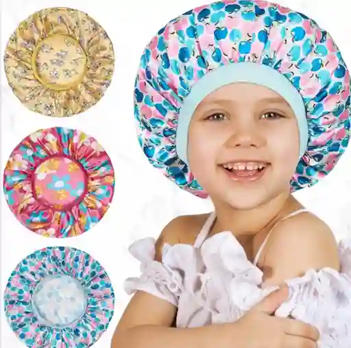 Satin Gorro Para Niña