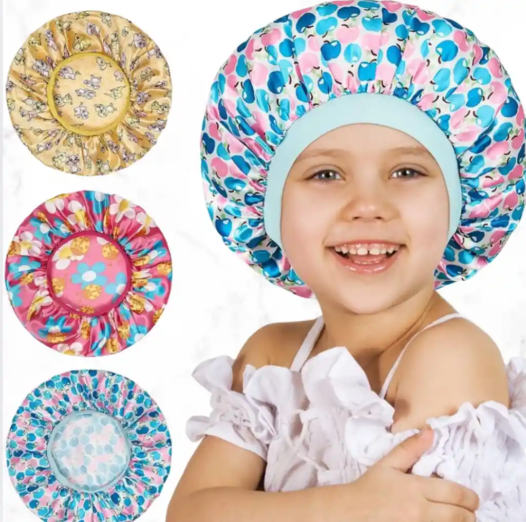 Satin Gorro Para Niña