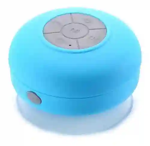 Bocina Bluetooth Impermeable Para Baño Con Ventosa Recargable