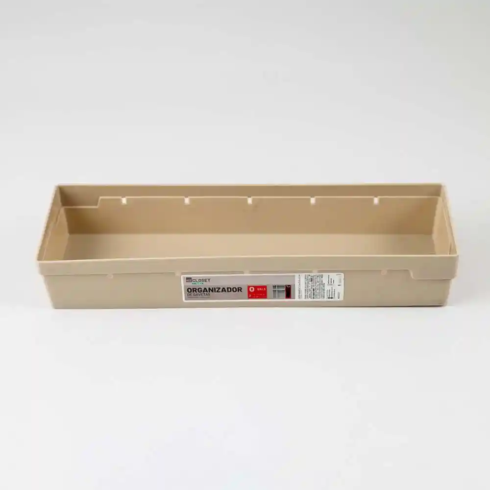 Canasta Ordene My Closet 12x35x35cm Plastico