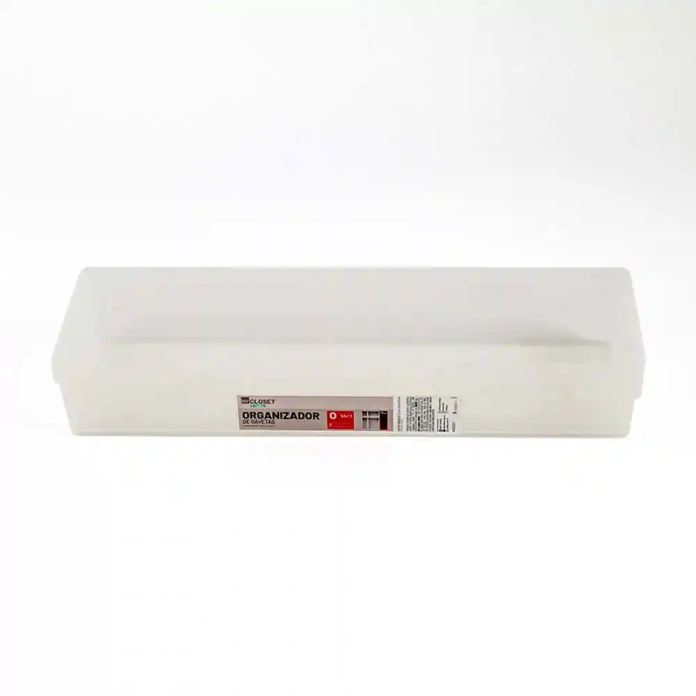 Canasta Ordene My Closet 13x36x36cm Plastico