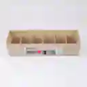Canasta Ordene My Closet 12x35x35cm Plastico