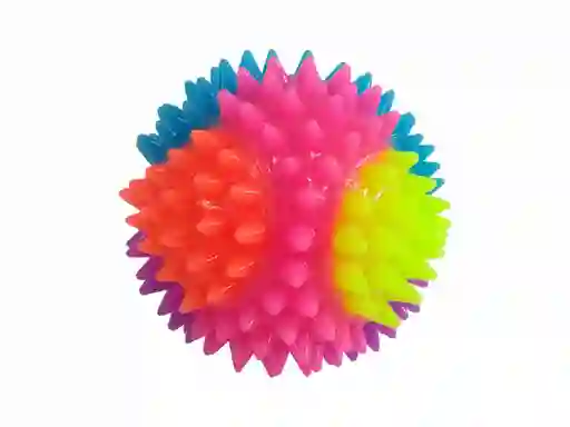 Juguete Pelota Mediana Anti Estres Para Mascota Multicolor Ref00823