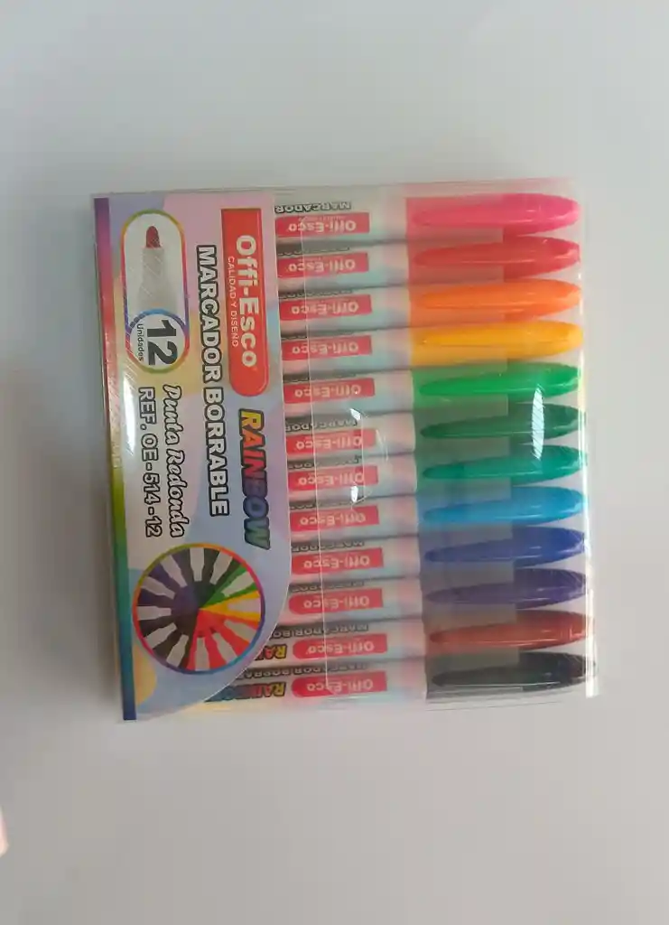 Marcador Borrable Offi-esco *12 Unidades Oe-514-12