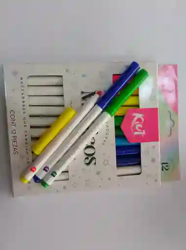 Marcadores Magicos Kuit X12