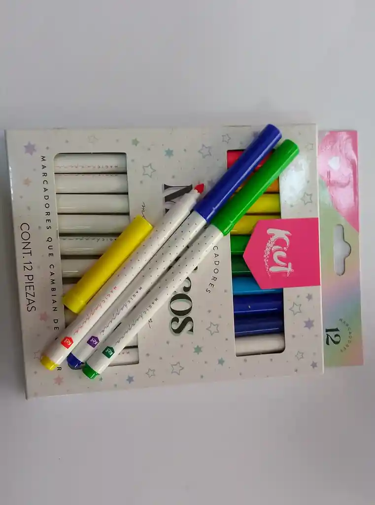 Marcadores Magicos Kuit X12