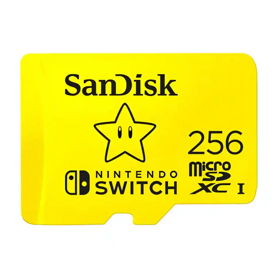 Tarjeta Para Nintendo Sandisk 256gb Microsdxc U3 Original