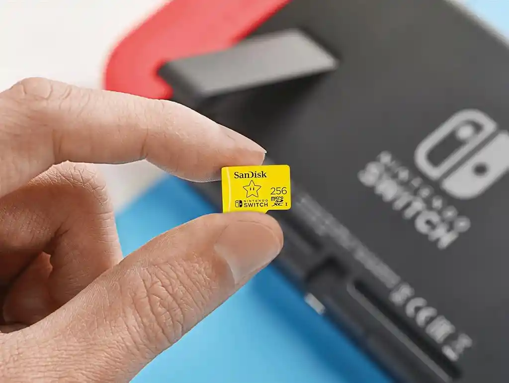 Tarjeta Para Nintendo Sandisk 256gb Microsdxc U3 Original
