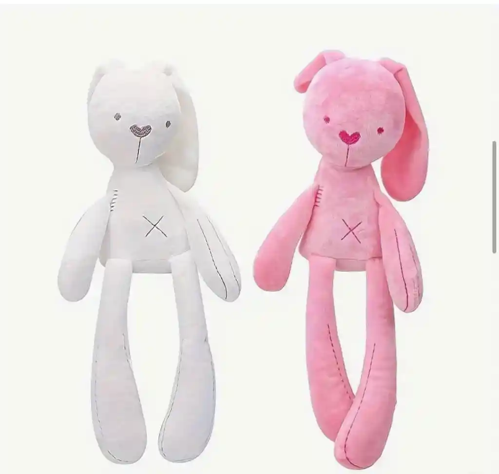 Peluche De Conejo Rosado