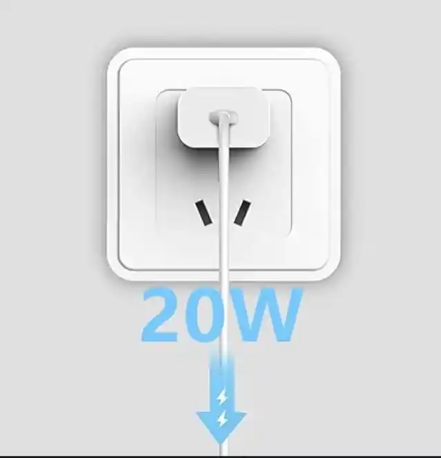 Adaptor Rapido Usb Tipo C Color Blanco