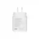 Adaptador Samsung 25w Tipo C Super Carga Rapida / Blanco