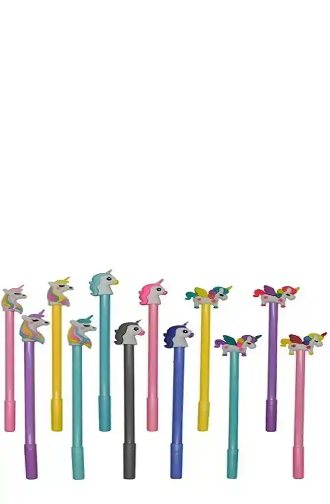 Lapicero Tinta Mojada Unicorcio X 4 Unidades
