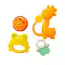 Sonajero Estimulación Temprana Bebé Juguete Didactico X 4 Un
