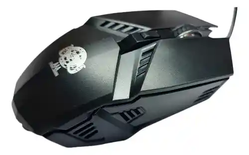 Mouse Gamer Ergonómico Con Luces Led Y Alta Precisión