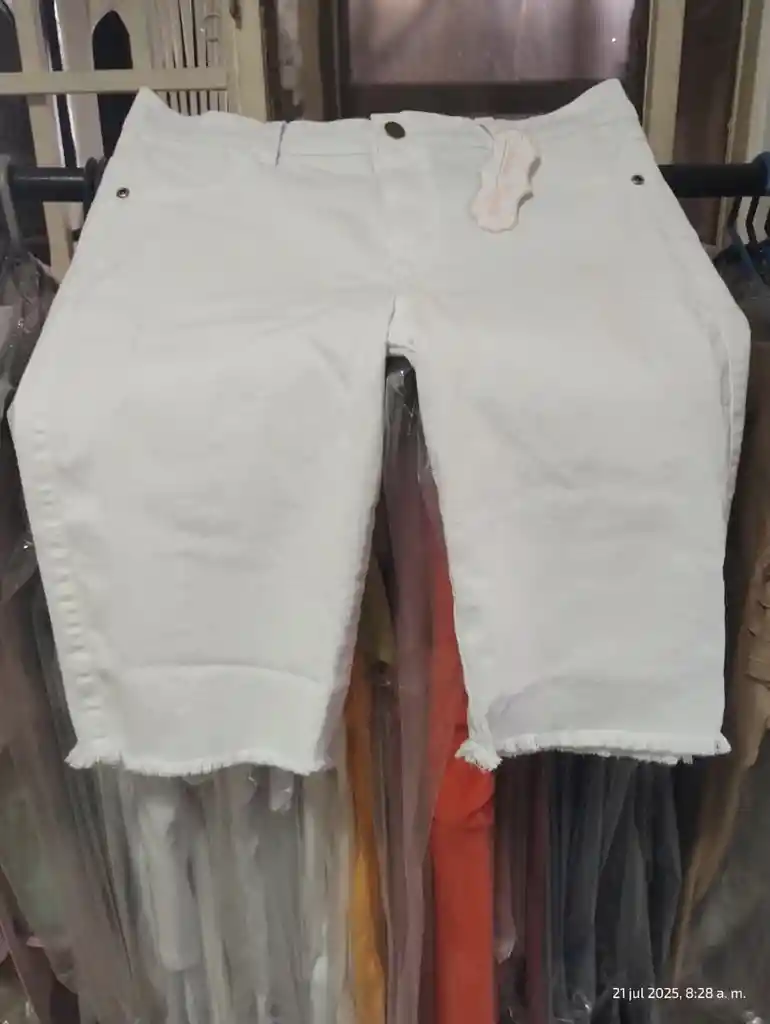 Capri Color Blanco Dama Talla 14