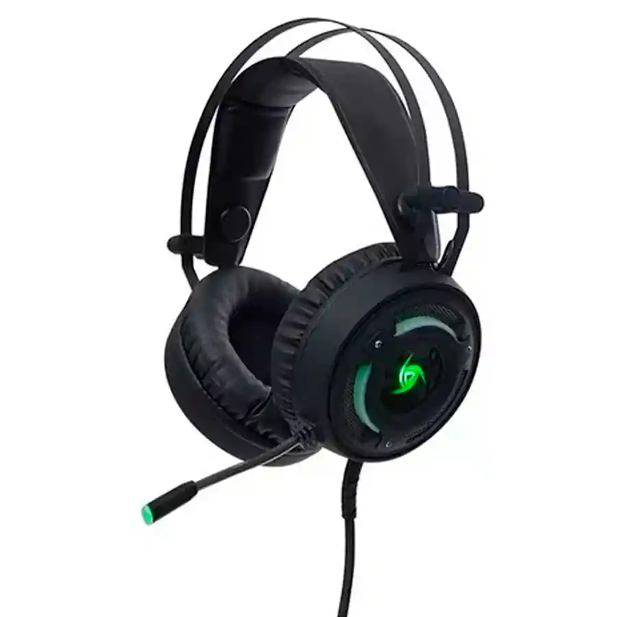 Diadema Gamer Vsg Arkan Negra Rgb