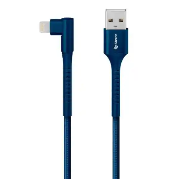 Cable Usb A Lightning Con Conector A 90° De 2 M