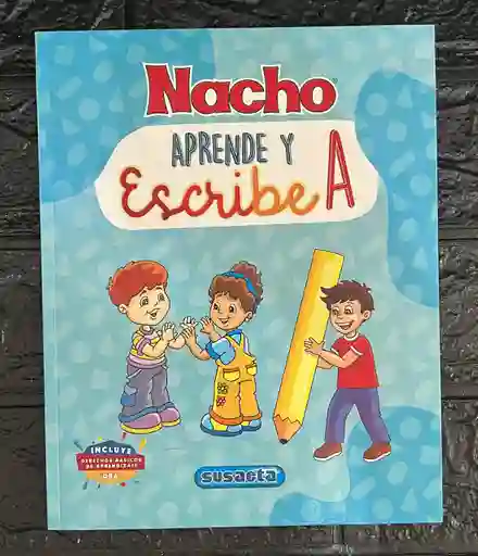 Libro Cartilla Nacho Aprende Y Escribe A