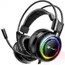 Diadema Gamer Abko Core B780 Negra Rgb