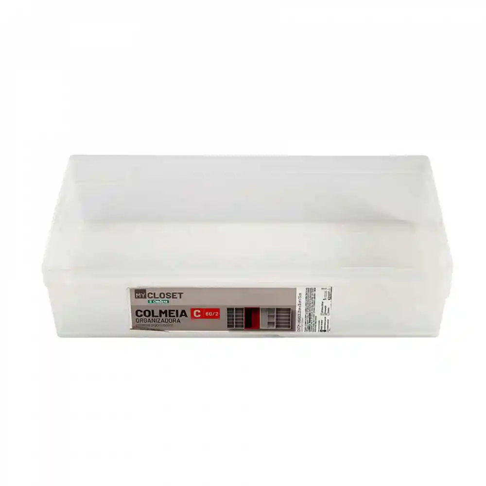 Canasta Ordene My Closet 7x35x20cm Plastico