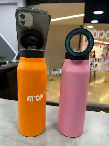 Termo Magnético Con Soporte Para Celular