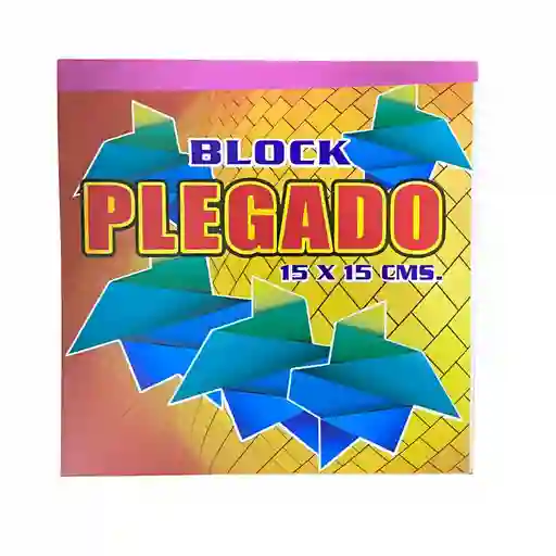 Block Plegado Iris 20x20